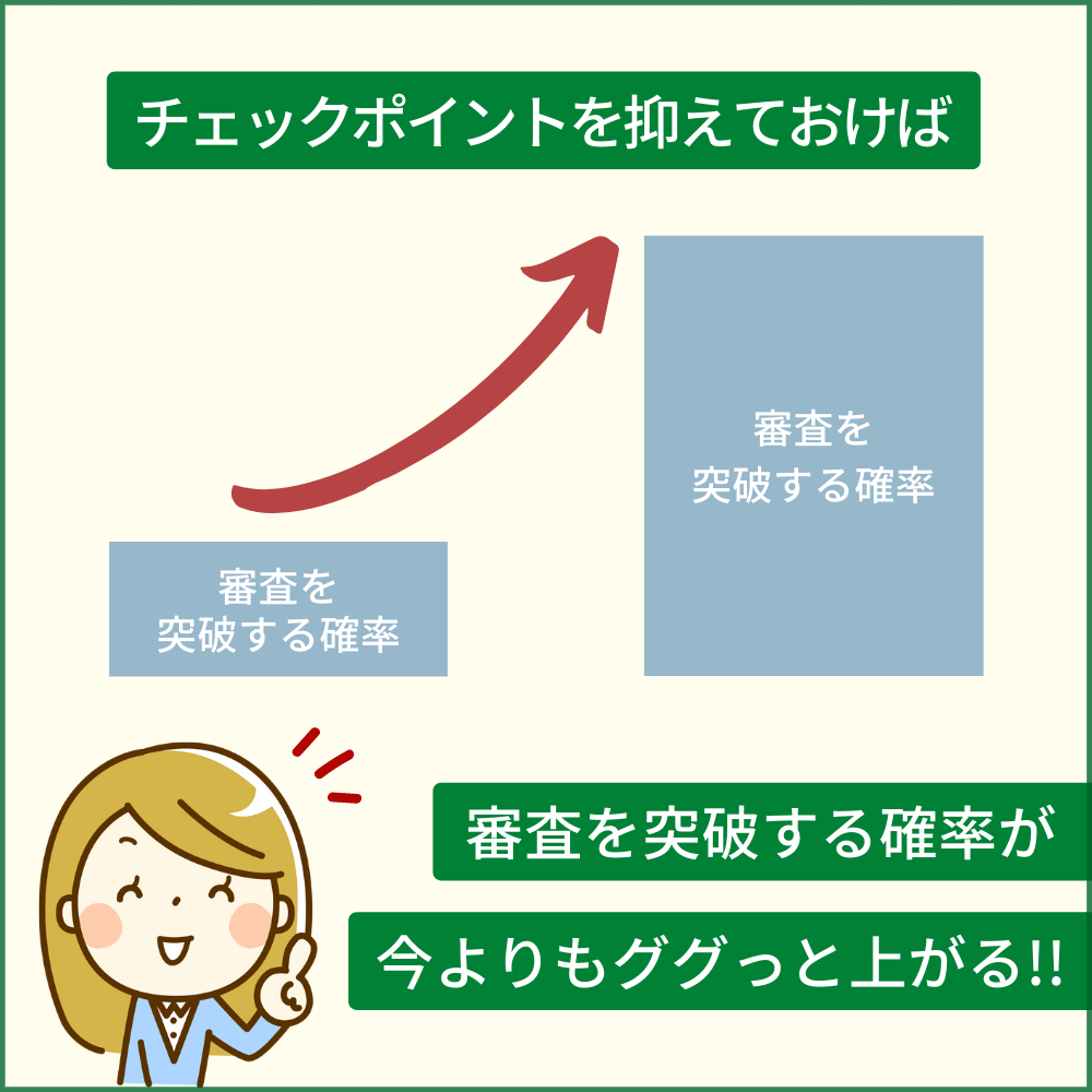 三井住友ビジネスプラチナカード for Ownersの審査落ちしないためのチェックポイント