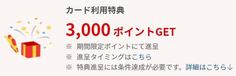楽天カードの入会キャンペーン｜楽天カード利用特典は3,000ポイント！